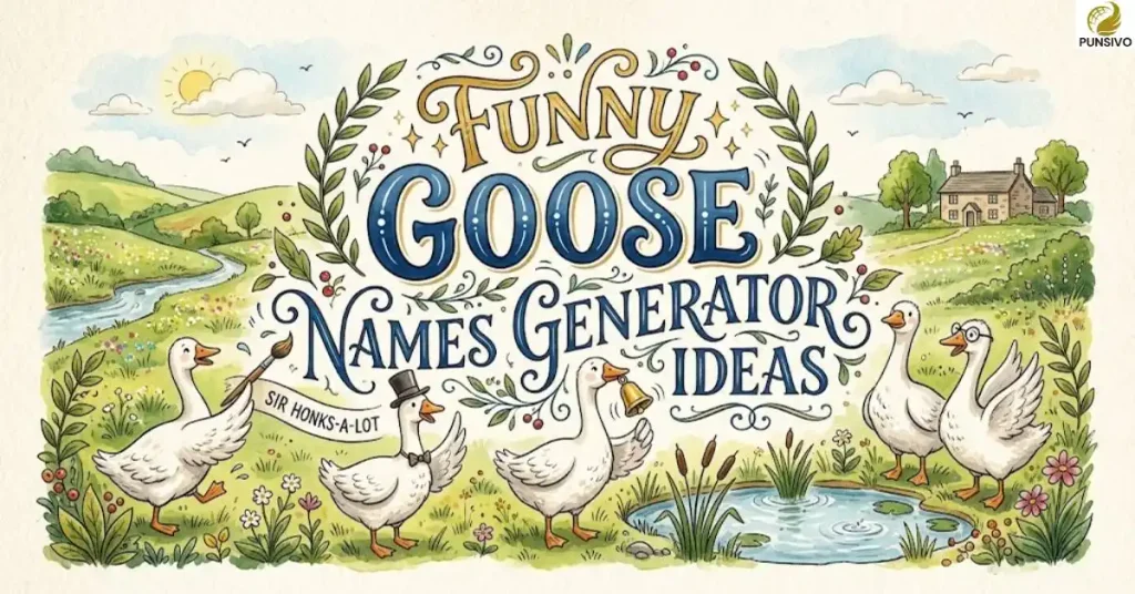 Funny Goose Names Generator Ideas