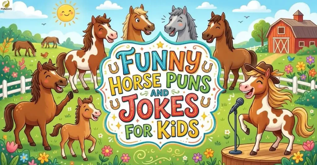 funny-horse-puns-and-jokes-for-kids Funny Horse Puns and Jokes for Kids