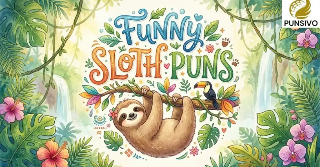 Funny Sloth Puns