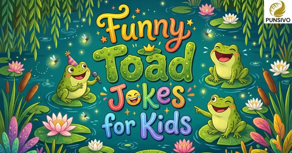 Funny Toad Jokes for Kids