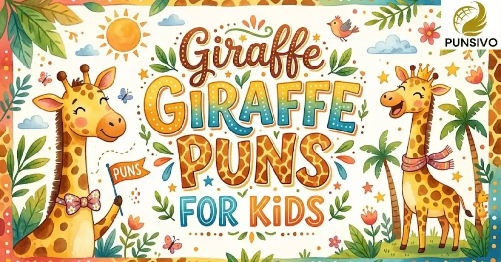Giraffe Puns for Kids