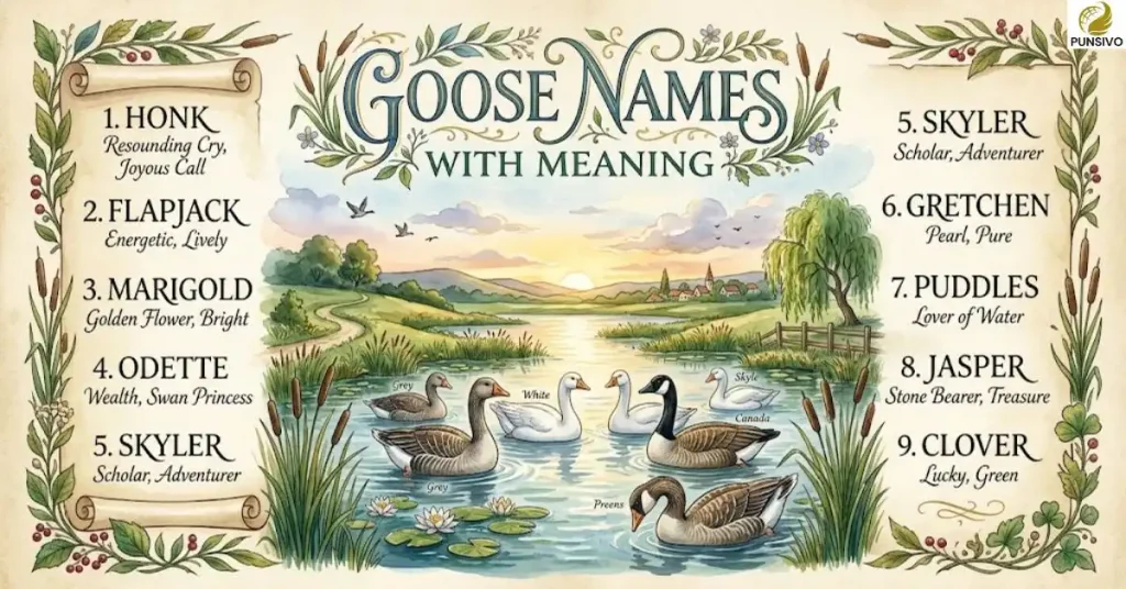Goose Names with Meaning