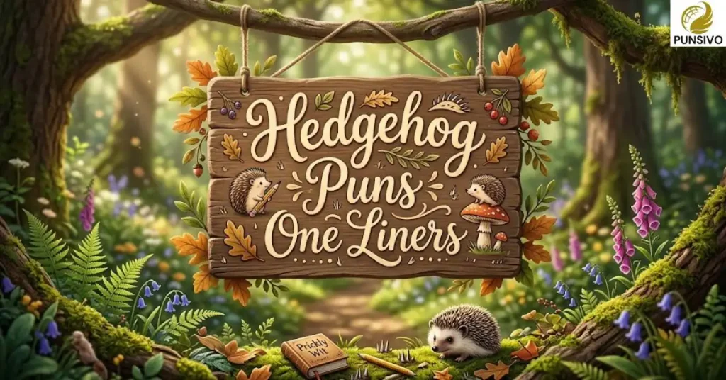Hedgehog Puns One Liners
