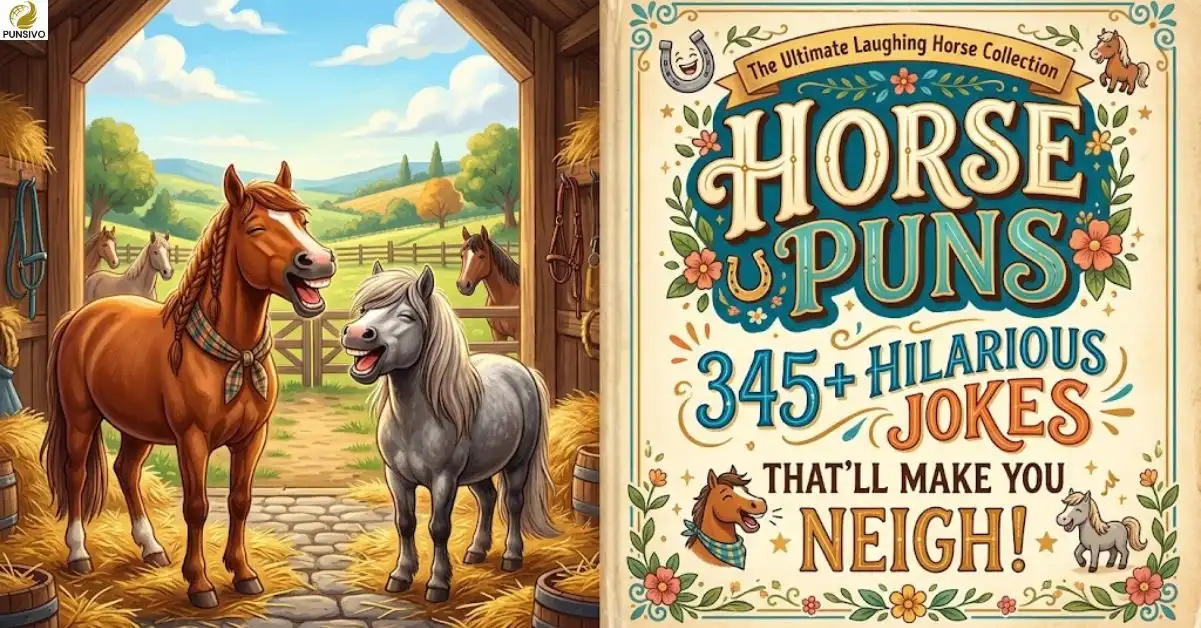 Horse Puns: 345+ Hilarious Jokes That’ll Make You Neigh!