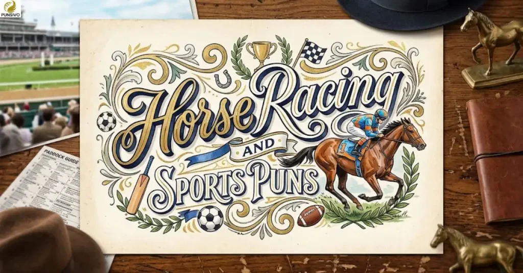 horse-racing-and-sports-puns Horse Racing and Sports Puns