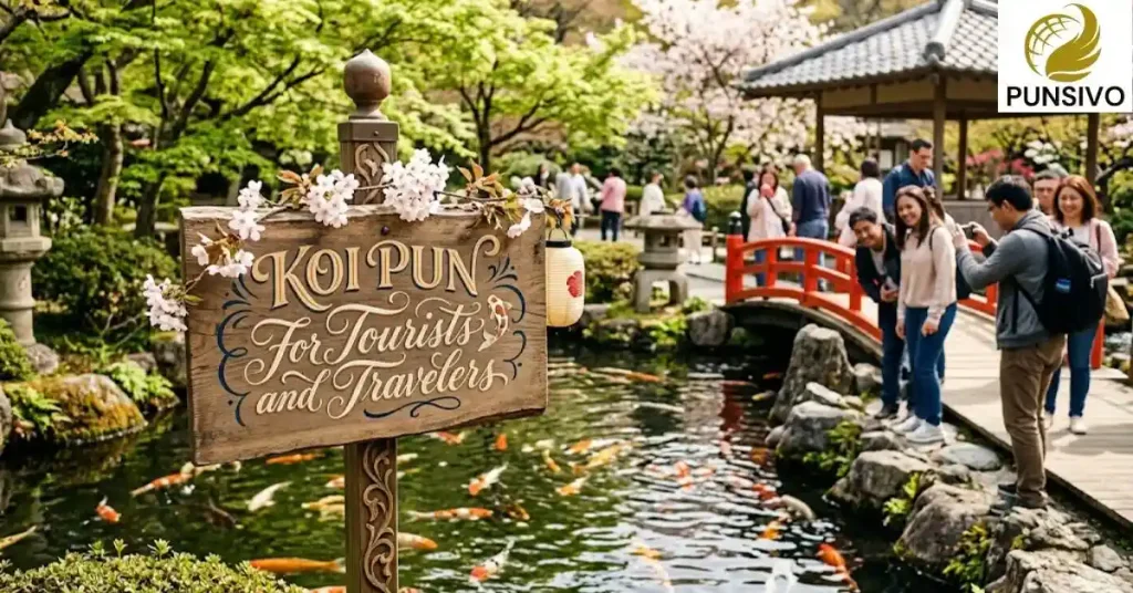 Koi Pun for Tourists and Travelers