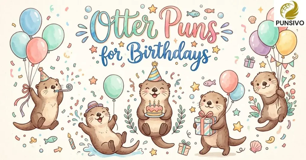 Otter Puns for Birthdays