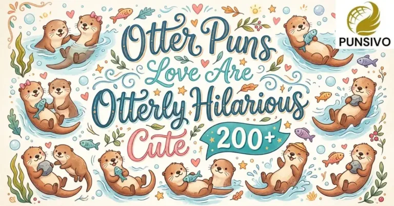 Otter Puns Love Are Otterly Hilarious Cute 200+