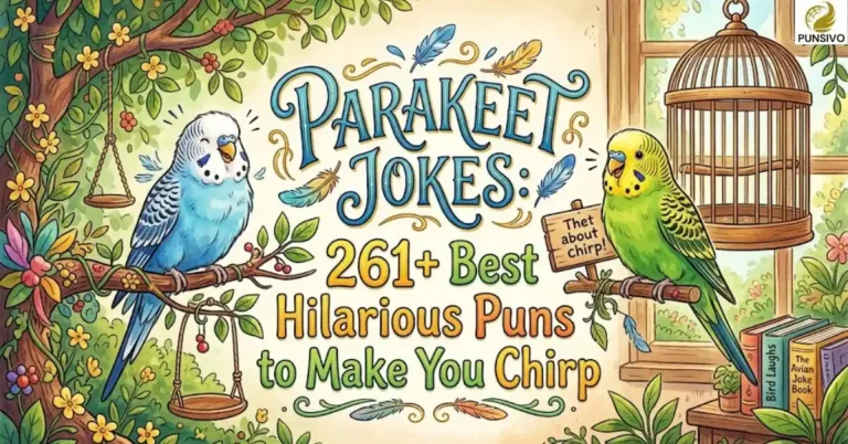 Parakeet Jokes: 261+ Best Hilarious Puns to Make You Chirp