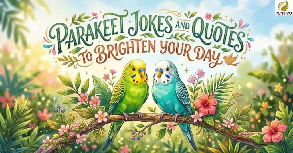 Parakeet Jokes and Quotes to Brighten Your Day