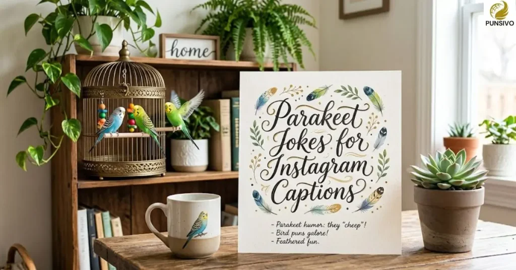 Parakeet Jokes for Instagram Captions