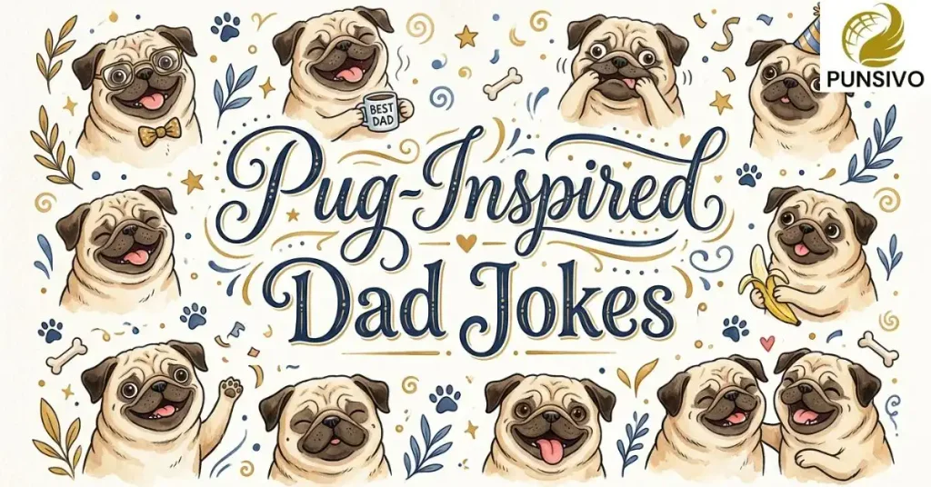 Pug-Inspired Dad Jokes