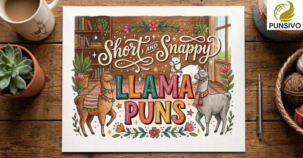 Short and Snappy Llama Puns