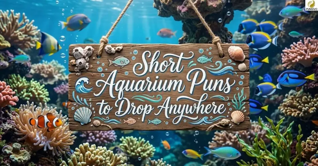 Short Aquarium Puns to Drop Anywhere
