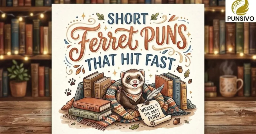 Short Ferret Puns That Hit Fast
