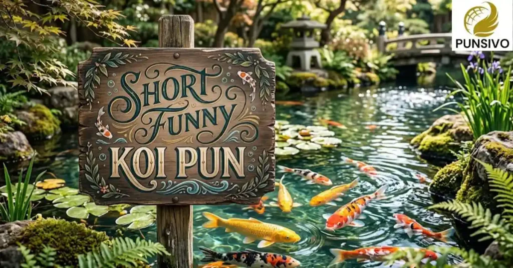 Short Funny Koi Pun