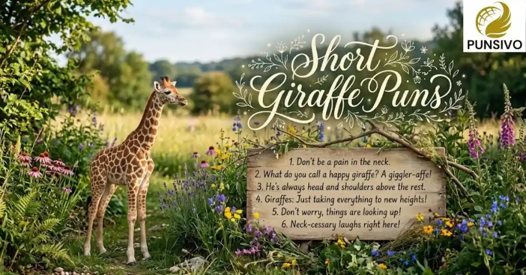 Short Giraffe Puns
