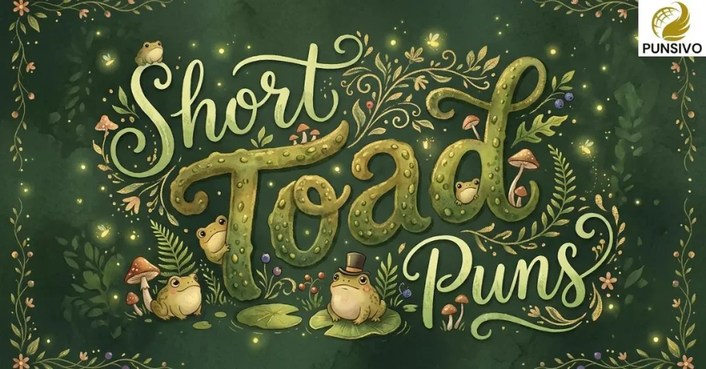 Short Toad Puns