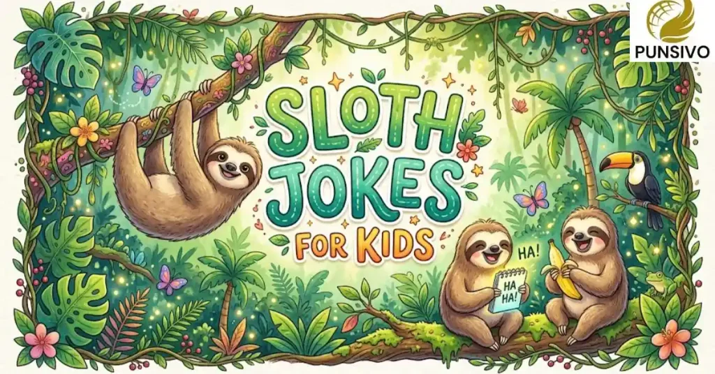 Sloth Jokes for Kids