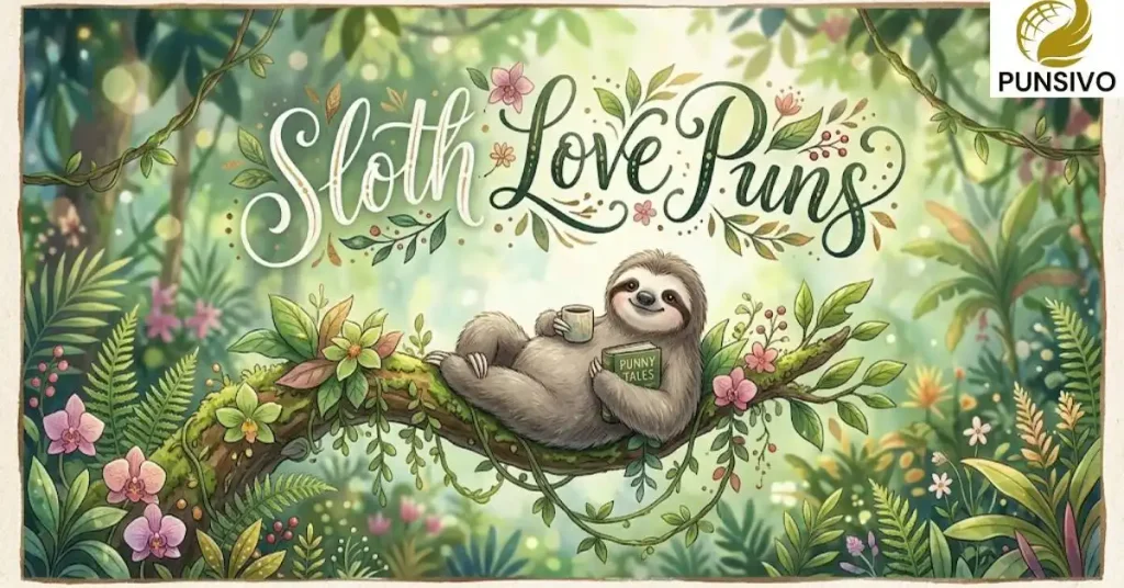 Sloth Love Puns