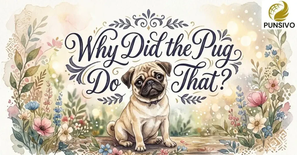 Why Did the Pug Do That?