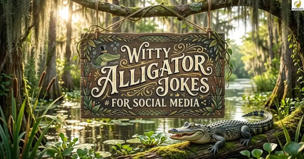 Witty Alligator Jokes for Social Media