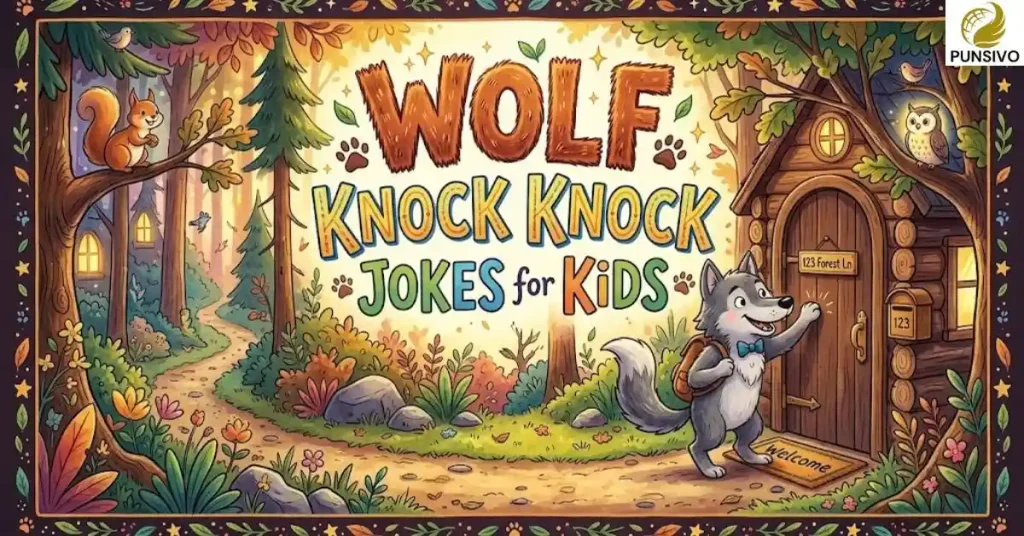 Wolf Knock Knock Jokes for Kids