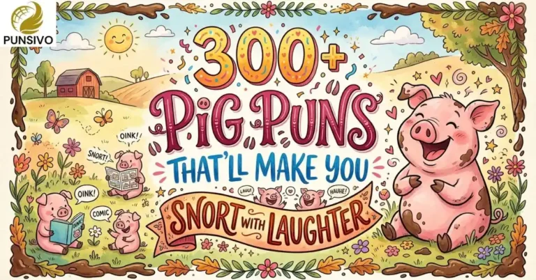 300+ Pig Puns That’ll Make You Snort With Laughter