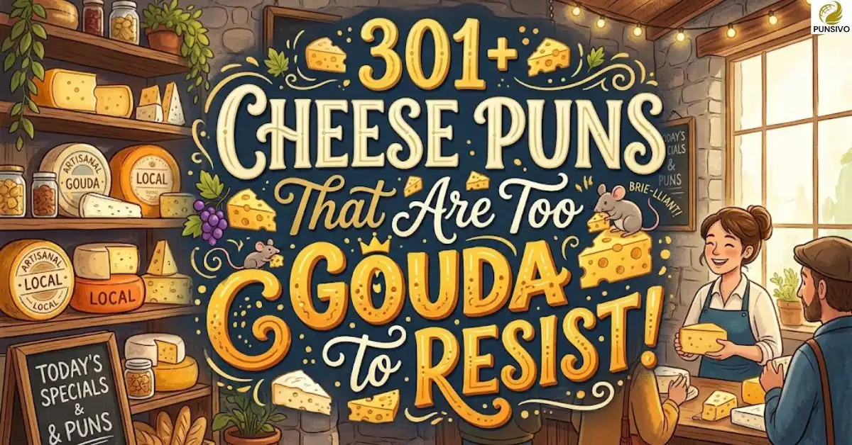301+ Cheese Puns That Are Too Gouda to Resist!