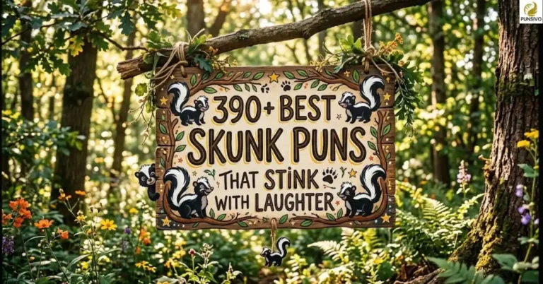 390+ Best Skunk Puns That Stink With Laughter