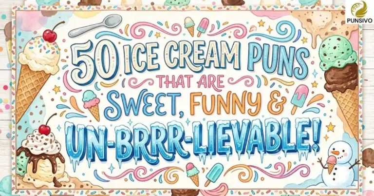 50 Ice Cream Puns That Are Sweet, Funny & Un-brrr-lievable!
