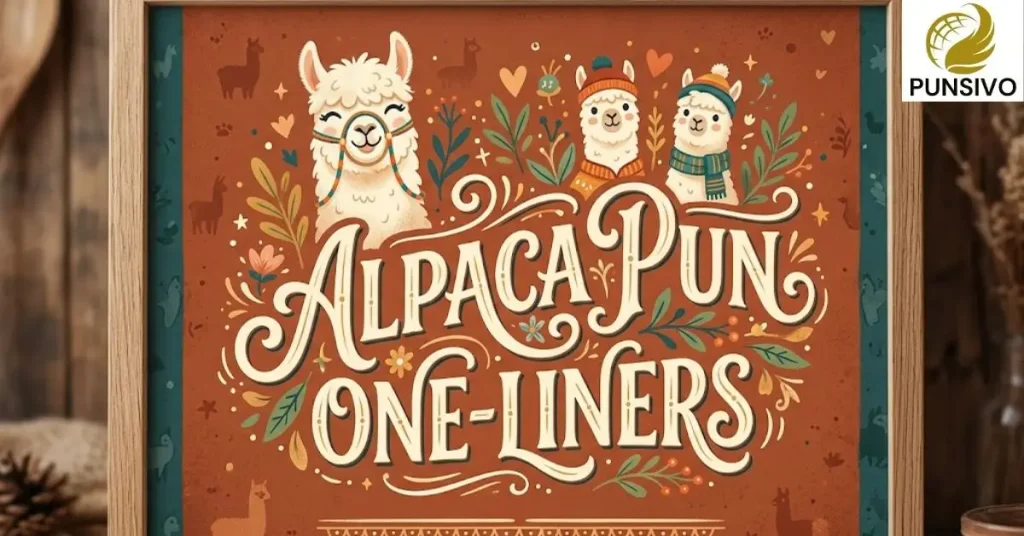 Alpaca Pun One-Liners