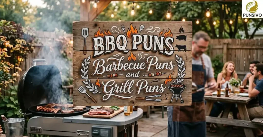 BBQ Puns, Barbecue Puns and Grill Puns
