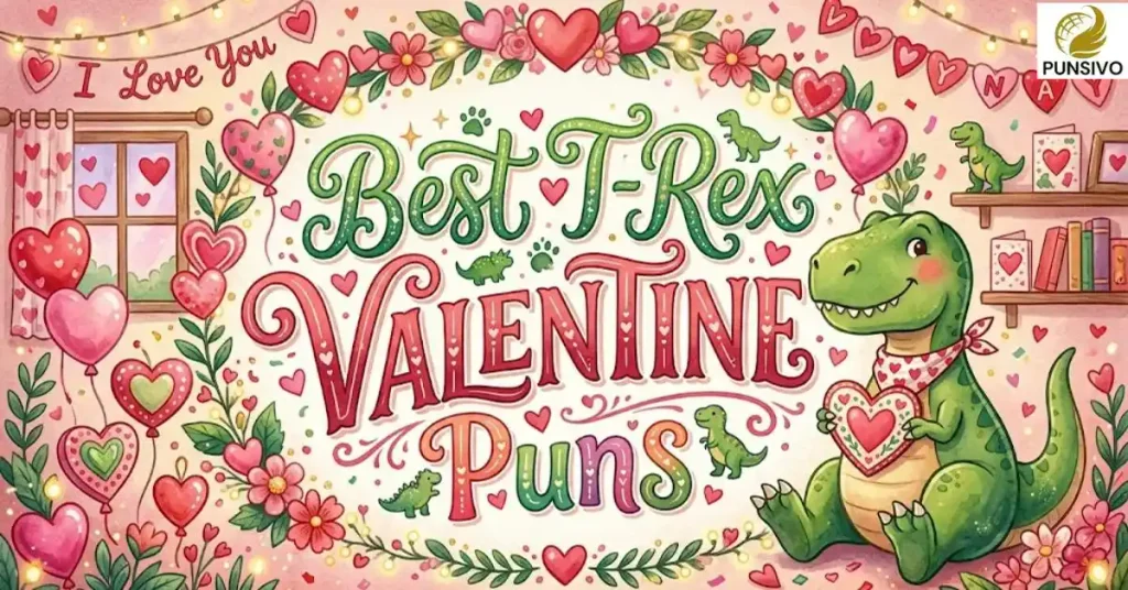 Best T-Rex Valentine Puns