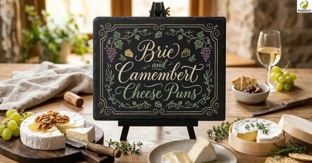 Brie and Camembert Cheese Puns