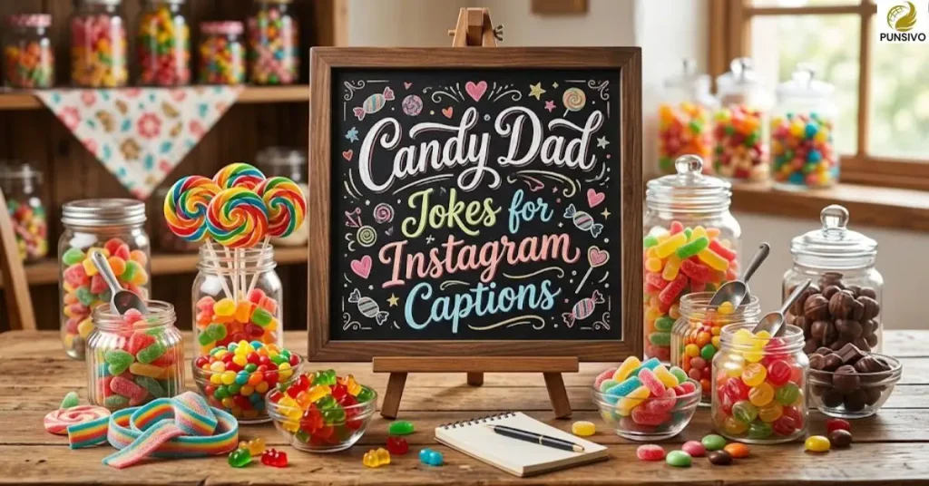 Candy Dad Jokes for Instagram Captions
