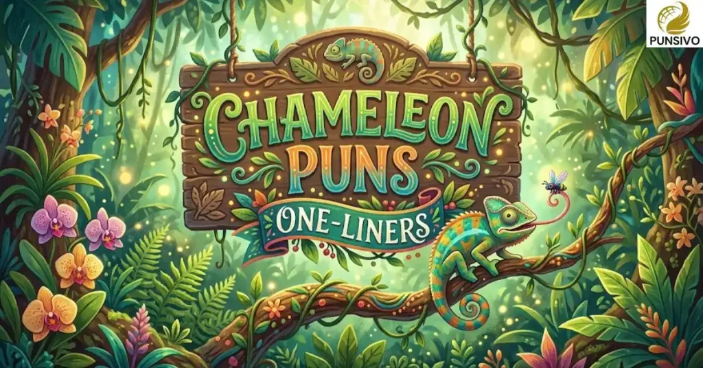 Chameleon Puns One-Liners