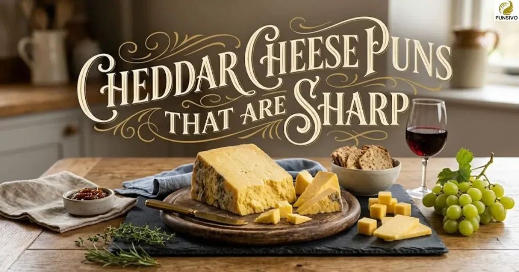 Cheddar Cheese Puns That Are Sharp
