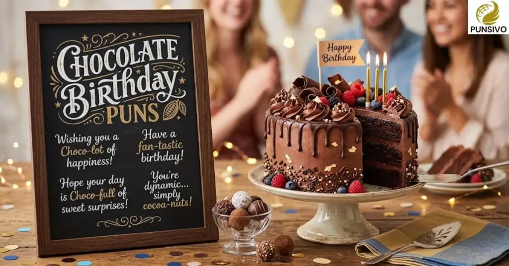 Chocolate Birthday Puns