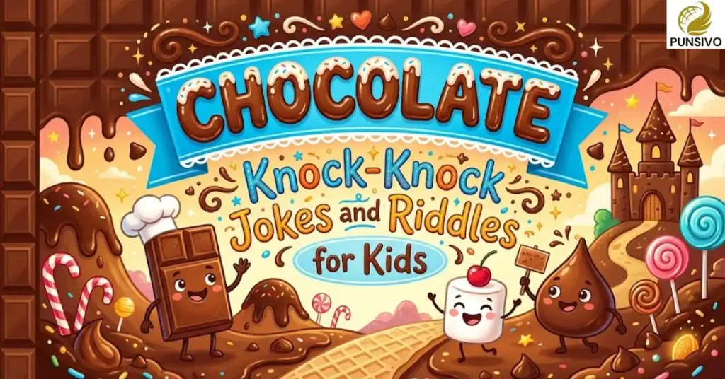 Chocolate Knock-Knock Jokes and Riddles for Kids