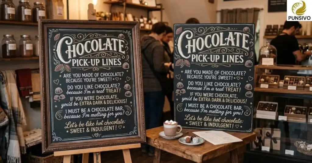 Chocolate Pick-Up Lines