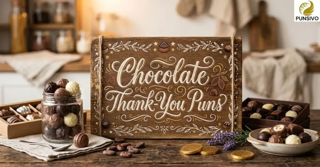 Chocolate Thank-You Puns