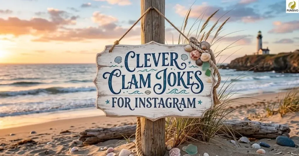 Clever Clam Jokes for Instagram
