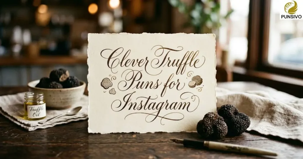 Clever Truffle Puns for Instagram