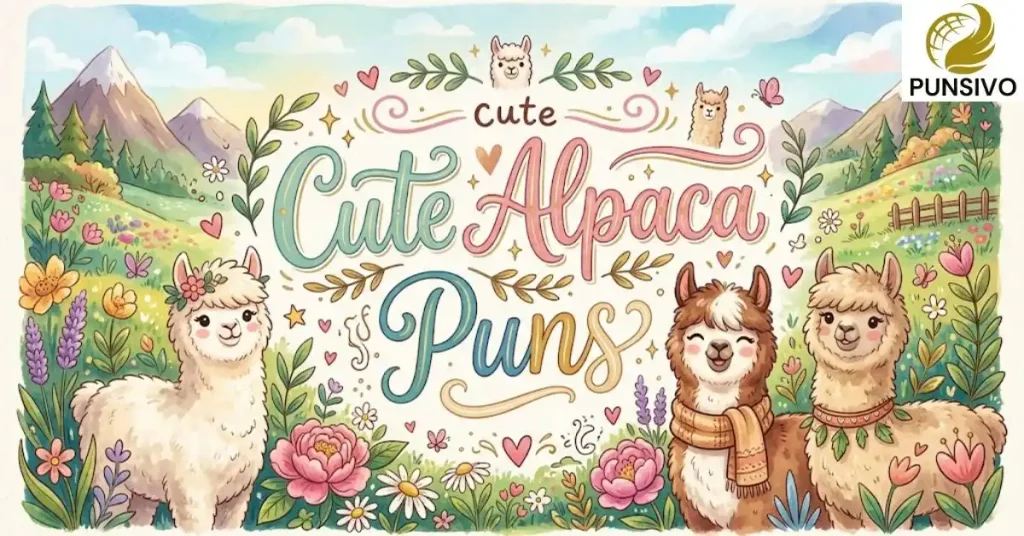 Cute Alpaca Puns