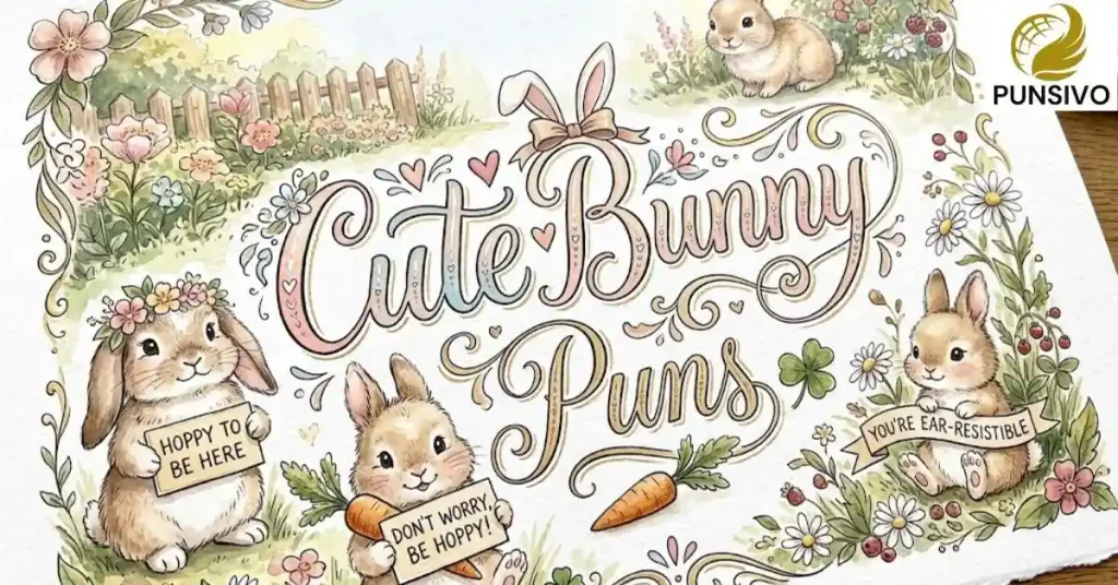 Cute Bunny Puns