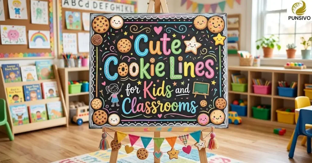 Cute Cookie Lines for Kids and Classrooms