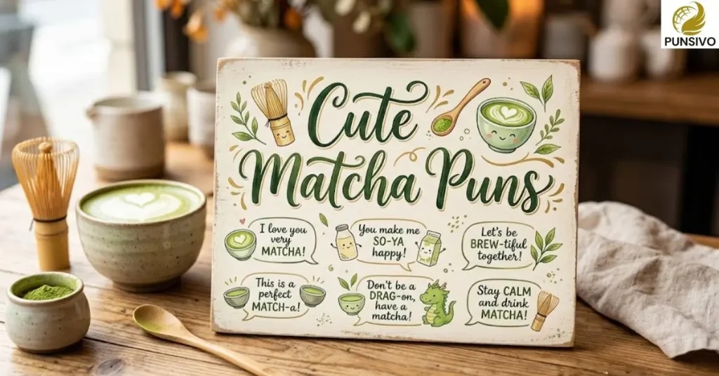 Cute Matcha Puns
