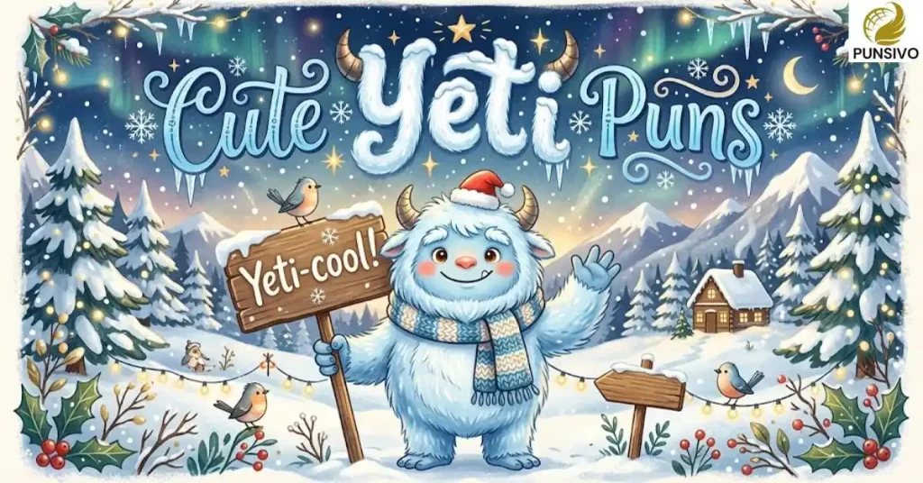 Cute Yeti Puns