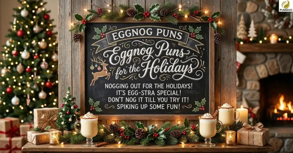 Eggnog Puns for the Holidays